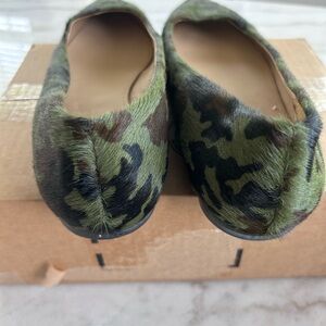UGG Green Camouflage Flats